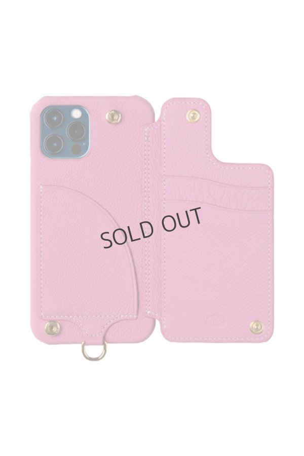 画像2: DEMIU デミュウ POCHE FLAT/iPhone12Pro/iPhone12/ピンク{HS-DE110J-BPF152} (2)