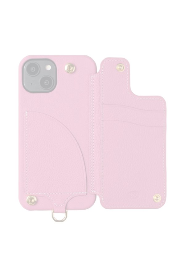 画像2:  {SOLD} DEMIU デミュウ POCHE FLAT/iPhone14/ピンク{HS-DE114K-BPF12LL} (2)