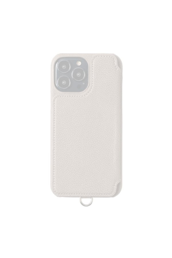 画像1: {※取り寄せ不可}DEMIU デミュウ POCHE FLAT/iPhone12Pro/iPhone12/チャコール{HS-DE114B-BPF06CC} (1)