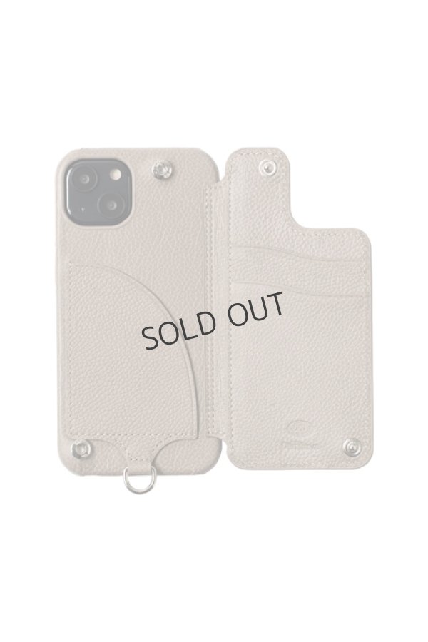 画像2: DEMIU デミュウ POCHE FLAT/iPhone14/チャコール{DU-PFL12CC} (2)