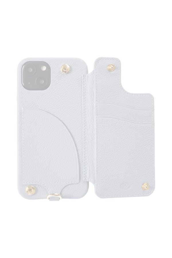 画像2:  {SOLD} DEMIU デミュウ POCHE FLAT/iPhone13/グレー{HS-DE114E-BPF09GR} (2)