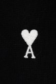 画像5: AMI アミ ブラック コットン Ami De Coeur パーカー{-BFA} (5)