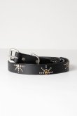 画像1: HTC エイチティーシー HALF SUNBURST STUDS BELT{-BFS} (1)