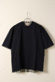 画像4: 【24SS新作】MARNI マルニ オーガニックコットン製Tシャツ、チェックバック{HUMU0286QXUTC01700B99-BDS} (4)