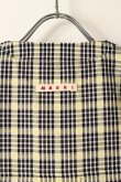 画像7: 【24SS新作】MARNI マルニ オーガニックコットン製Tシャツ、チェックバック{HUMU0286QXUTC01700B99-BDS} (7)