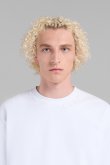 画像3: 【周年記念 10%OFF ｜59,400円→53,460円】 MARNI マルニ ホワイト マルニパッチ付き オーガニックコットン製オーバーサイズTシャツ{HUMU0287X0UTC32300W01-BDS} (3)