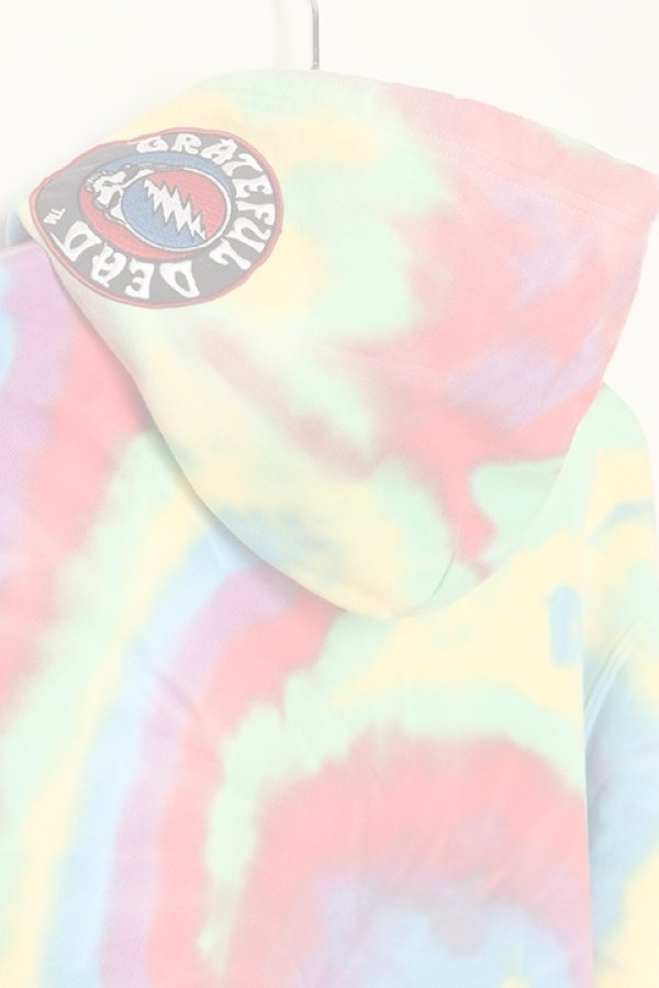画像6:   HORN GARMENT ホーンガーメント Dead Bear "Tie Die" Hoodie{-BBA} (6)