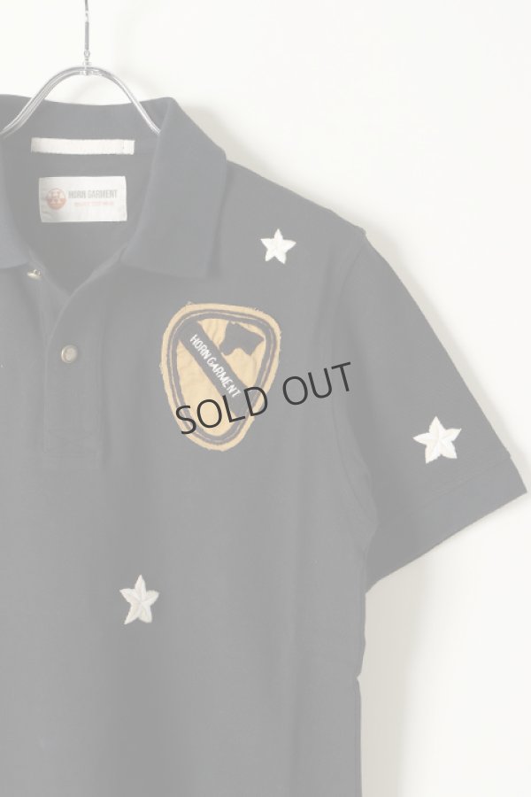 画像3: {SOLD}HORN GARMENT ホーンガーメント POLO{HVM-1A-AP04-BLK-BAS} (3)