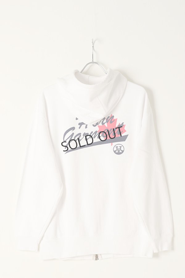 画像5: {SOLD}HORN GARMENT ホーンガーメント Hoodie{HVM-1C-AD31-WHT-BAA} (5)