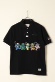 画像1: 【 50%OFF セール｜27,500円→13,750円】 HORN GARMENT ホーンガーメント Swing Bears Polo{HVM-2C-AP34-BLK-BBA} (1)