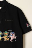 画像3: 【 50%OFF セール｜27,500円→13,750円】 HORN GARMENT ホーンガーメント Swing Bears Polo{HVM-2C-AP34-BLK-BBA} (3)