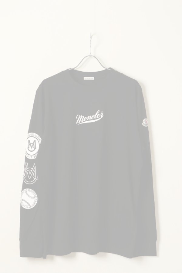 画像1:  {SOLD} MONCLER モンクレール ロングスリーブTシャツ {I10918D000018390T999-BCS}  :I10918D000018390T  (1)