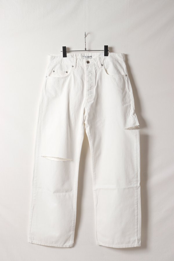 画像1: ICON DENIM アイコンデニム SCOTT Wide Leg Jeans{PT8868-BFA} (1)