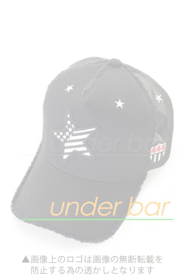 画像1:   YOSHINORI KOTAKE DESIGN ヨシノリコタケ 【08】YKWPN-☆STAR BLK BLK BLK.WHT {-AIA}  :IF-YK-08-BLK-F  (1)