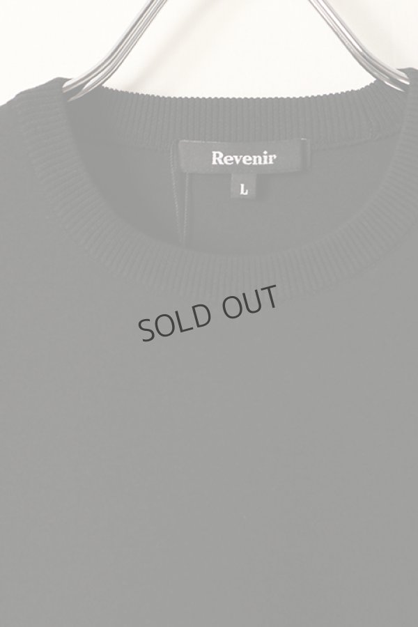 画像2: {SOLD}Revenir リブニール REVENIR KNIT CREW S/S{-BDS} (2)