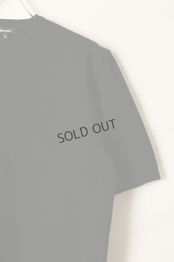 画像3: {SOLD}Revenir リブニール REVENIR KNIT CREW S/S{-BDS} (3)