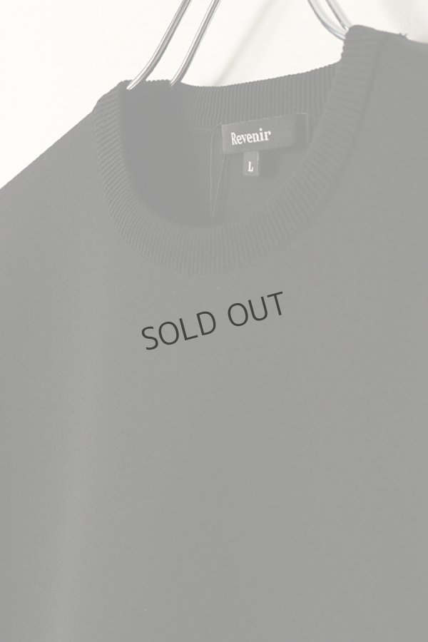 画像4: {SOLD}Revenir リブニール REVENIR KNIT CREW S/S{-BDS} (4)