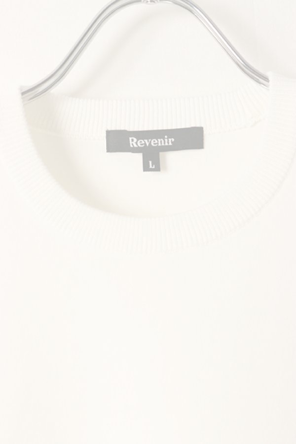 画像2:   Revenir リブニール REVENIR KNIT CREW S/S{-BDS} (2)