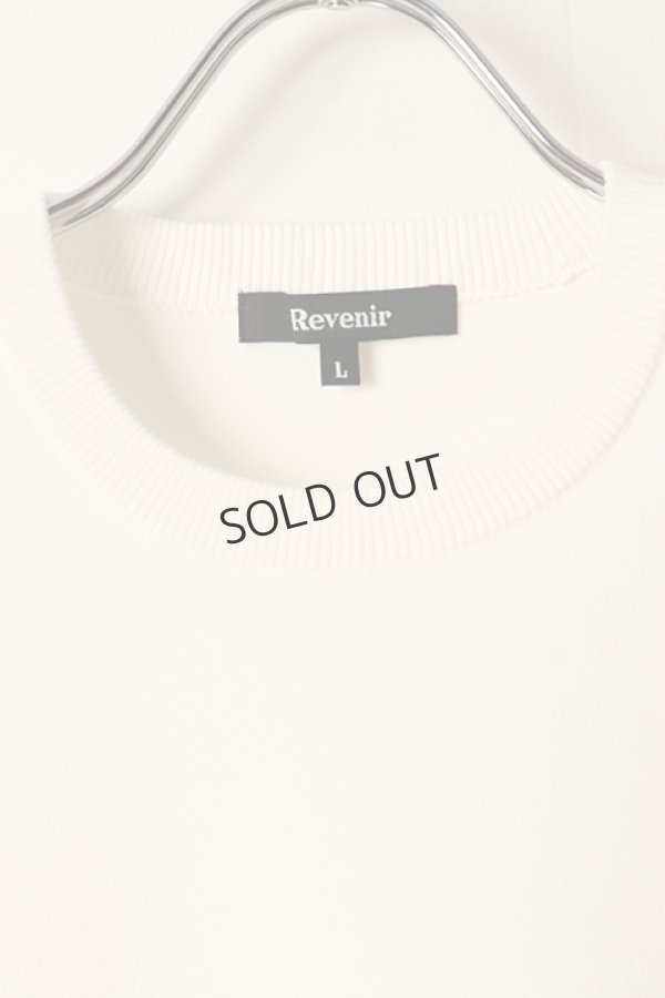 画像2: {SOLD}Revenir リブニール REVENIR KNIT CREW S/S{-BDS} (2)