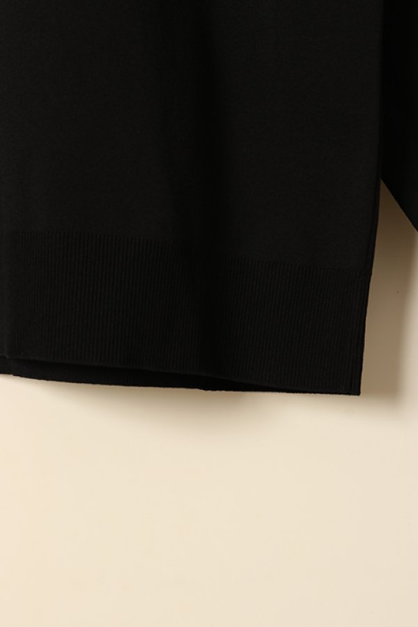 画像4: Revenir リブニール KNIT MOCK L/S{-BCA} (4)