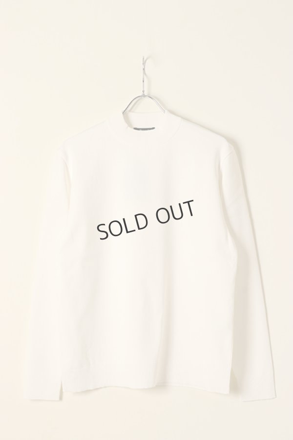 画像1: {SOLD}Revenir リブニール KNIT MOCK L/S{-BCA} (1)