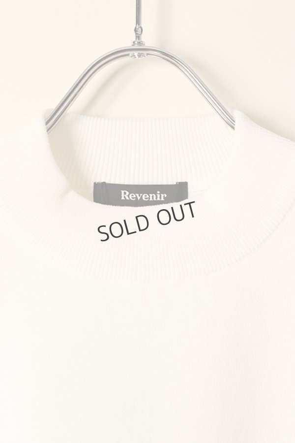 画像2: {SOLD}Revenir リブニール KNIT MOCK L/S{-BCA} (2)
