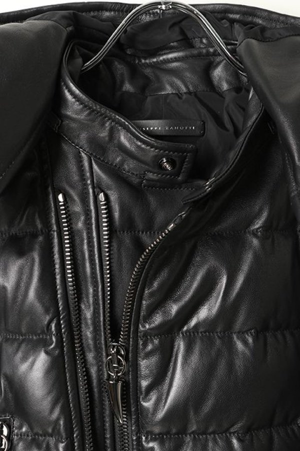 画像4: 【 30%OFF セール368,500円→257,950円】 GIUSEPPE ZANOTTI ジュゼッペザノッティ NAPPA IDRO×addigliamento{-BJA} (4)