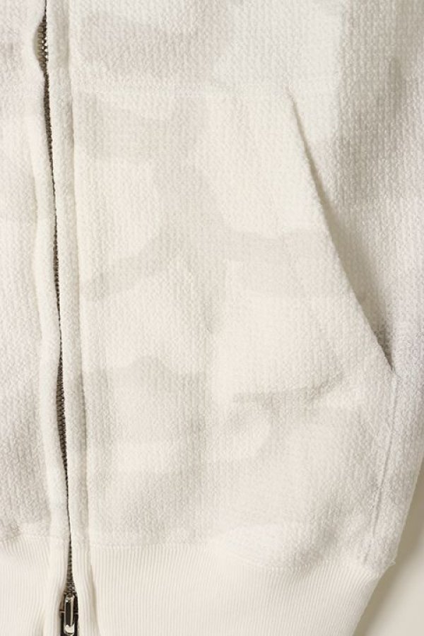 画像4: 【 30%OFF セール42,900円→30,030円】 AKM エイケイエム ORIGINAL KARAMI JERSEY 【CAMO】 S/S ZIP PARKA{J099-CTN084-A10-AGS} (4)