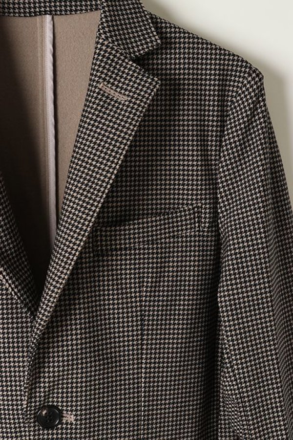 画像2: 【 30%OFF セール79,200円→55,440円】 AKM エイケイエム HEAT PERFORMA【HOUND TOOTH】SWING EASY JKT{J201-NLU019-E2599-BJA} (2)