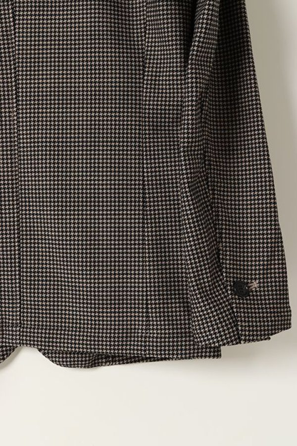 画像5: 【 30%OFF セール79,200円→55,440円】 AKM エイケイエム HEAT PERFORMA【HOUND TOOTH】SWING EASY JKT{J201-NLU019-E2599-BJA} (5)