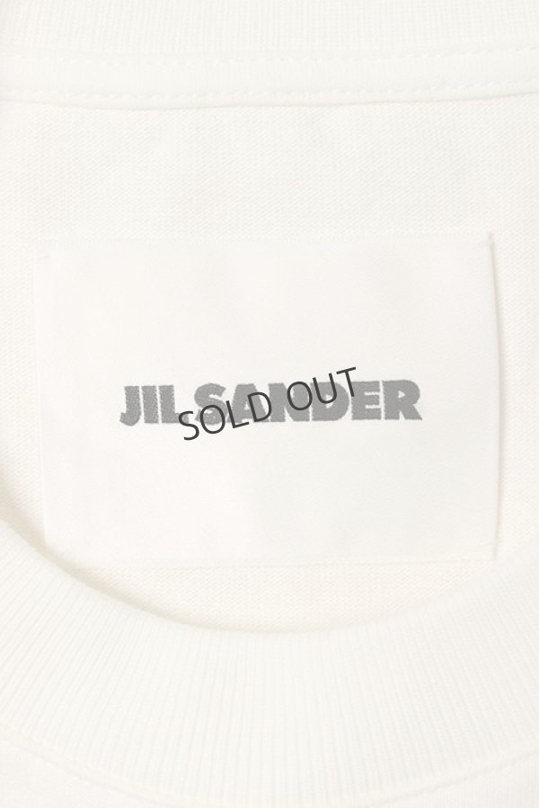 画像2: {SOLD}JIL SANDER ジルサンダー ロゴTシャツ{J21GC0001-J45148-102POR-BCS} (2)
