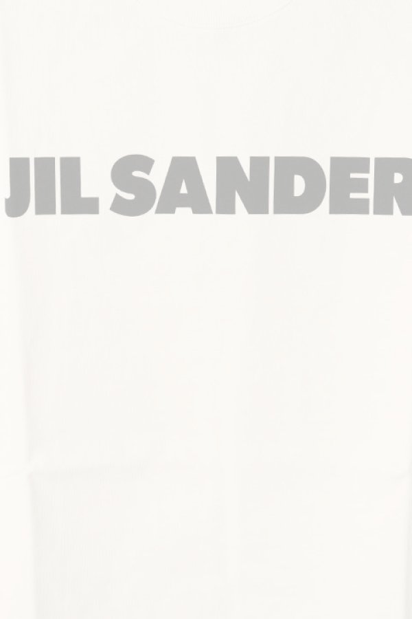 画像4:   JIL SANDER ジルサンダー ロゴTシャツ {J21GC0001-J45148-102POR-BCS}  :J21GC0001-POR  (4)