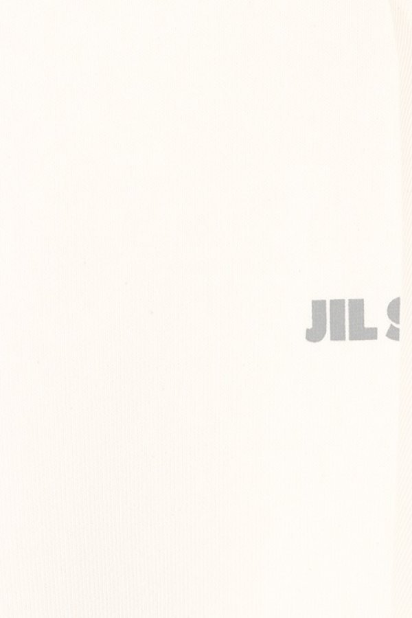 画像4:   JIL SANDER ジルサンダー フード付きロゴスウェットシャツ（レディース） {J40GU0002-J20010-279DUNE-BCS}  :J40GU0002-DUNE-M  (4)
