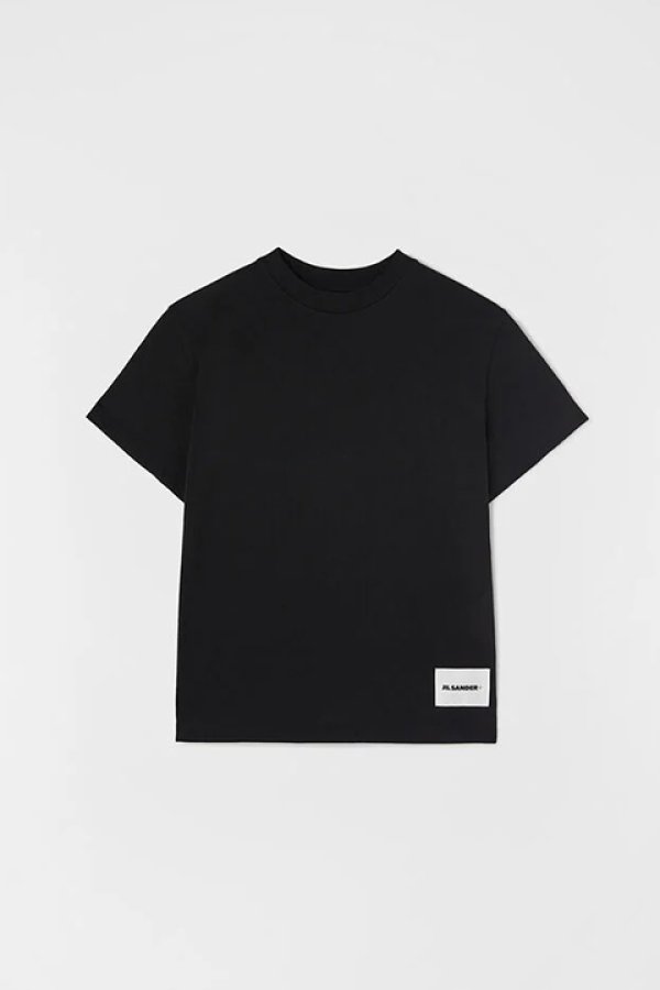 画像2: JIL SANDER ジルサンダー  S/S Tシャツ{J47GC0001-J45048-001BLK-BCS} (2)