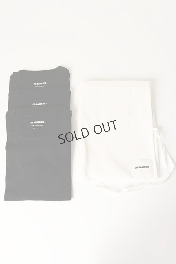 画像5: JIL SANDER ジルサンダー 3枚パック S/S Tシャツ{J47GC0001-J45048-001BLK-BCS} (5)