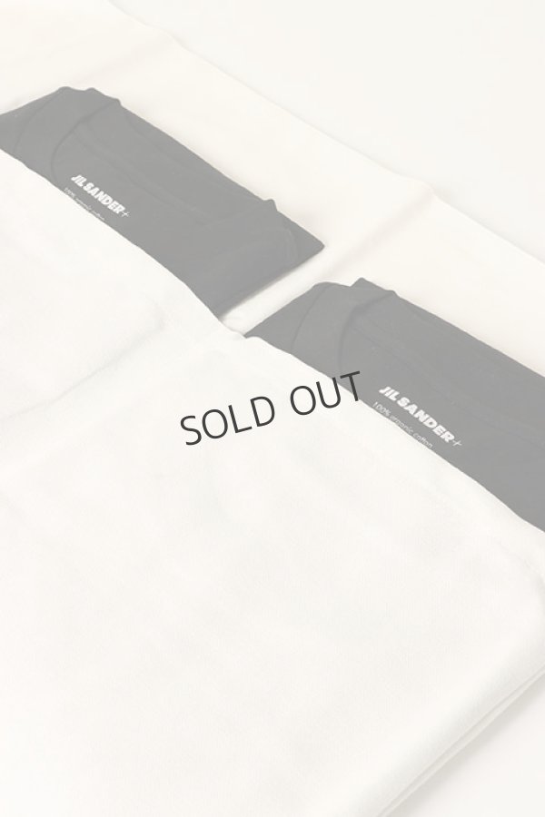 画像7: JIL SANDER ジルサンダー 3枚パック S/S Tシャツ{J47GC0001-J45048-001BLK-BCS} (7)