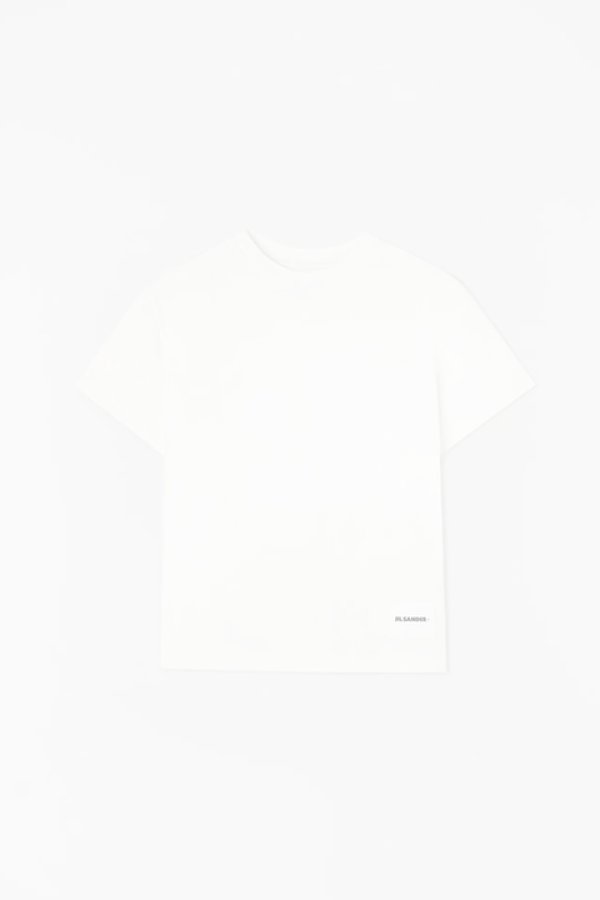 画像3:   JIL SANDER ジルサンダー 3枚パック S/S Tシャツ {J47GC0001-J45048-100WHT-BCS}  :J47GC0001-WHT  (3)