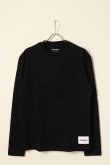 画像1: JIL SANDER ジルサンダー 3枚パック L/S Tシャツ{J47GC0002-J45048-001BLK-BCS} (1)