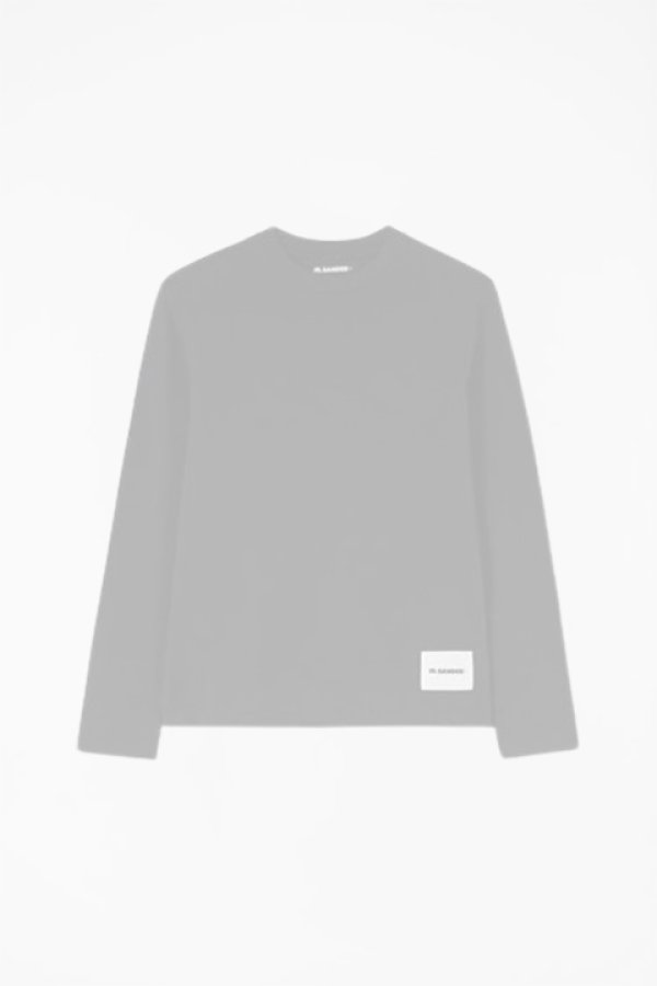 画像3:   JIL SANDER ジルサンダー 3枚パック L/S Tシャツ {J47GC0002-J45048-001BLK-BCS}  :J47GC0002-BLK  (3)