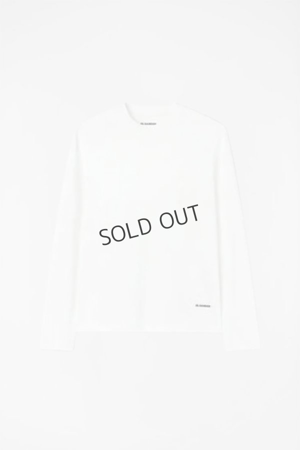 画像3: {SOLD}JIL SANDER ジルサンダー 3枚パック L/S Tシャツ{J47GC0002-J45048-100WHT-BCS} (3)