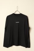 画像1: JIL SANDER ジルサンダー T-SHIRT CN LS{J47GC0022-J20033-001-BCA} (1)