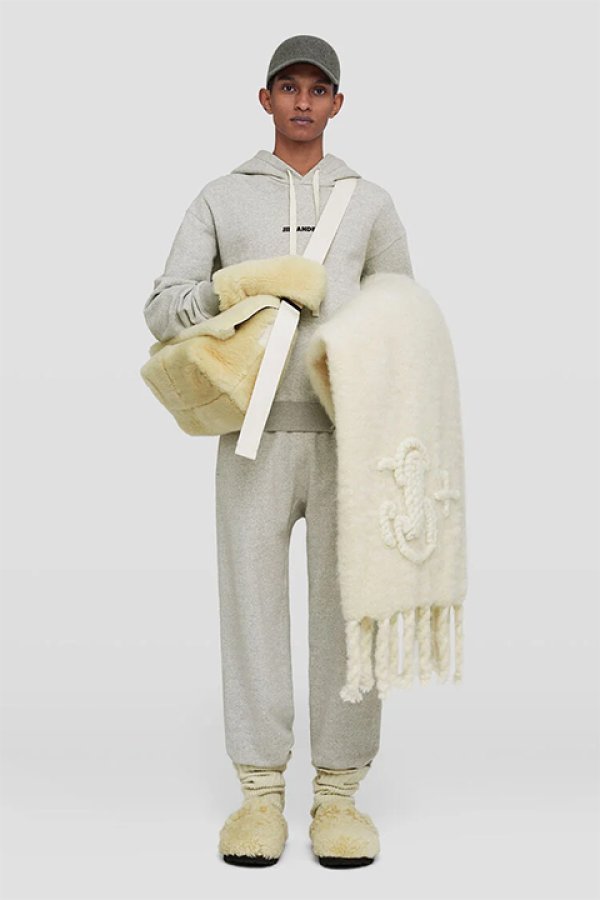 画像8: JIL SANDER ジルサンダー SWEAT SHIRT W/H LS{J47GU0002-J20010-052-BCA} (8)