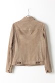 画像2: {SOLD}EMMETI エンメティ JACK Goatskin suede JACKET{-AIA} (2)