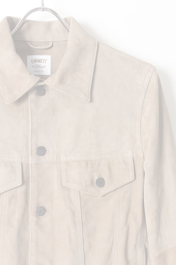 画像3:   EMMETI エンメティ JACK Goatskin suede JACKET{-AIA} (3)