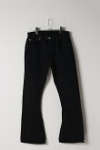 画像1: Jeanie Blue ジーニーブルー Black Bootcut{-BES} (1)