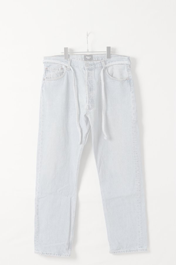 画像1:   Jeanie Blue ジーニーブルー Over Size Repair Denim（W/Inseam Code)/Lサイズ-B {-BEA}  :JB008-L-B  (1)