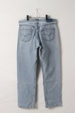 画像6: {SOLD}Jeanie Blue ジーニーブルー Over Size Repair Denim（W/Inseam Code)/Lサイズ-B{-BEA} (6)