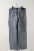 画像6: Jeanie Blue ジーニーブルー Over Size Repair Denim（W/Inseam Code)/Lサイズ-C{-BEA} (6)