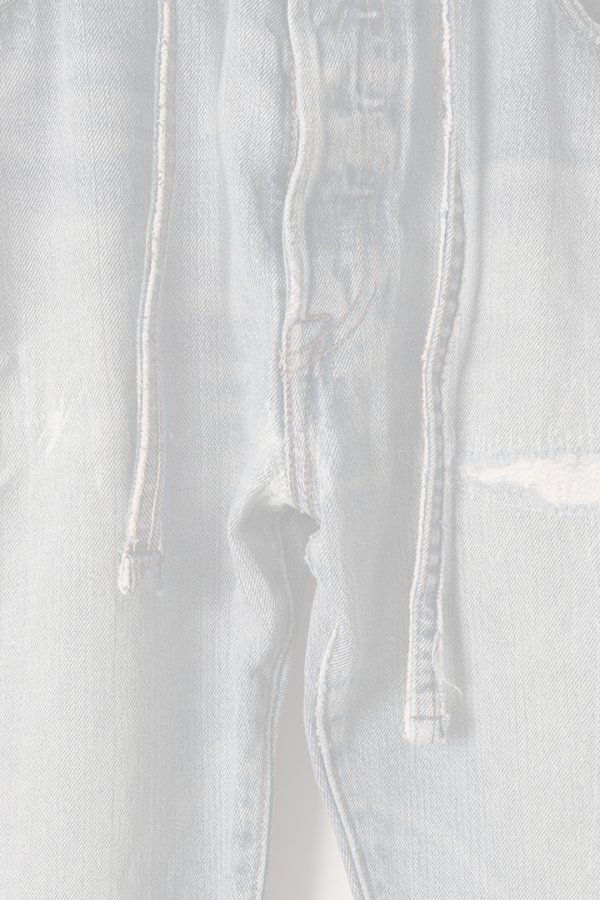 画像4:   Jeanie Blue ジーニーブルー Over Size Repair Denim（W/Inseam Code)/Mサイズ-A {-BEA}  :JB008-M-A  (4)