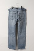 画像7: Jeanie Blue ジーニーブルー Over Size Repair Denim（W/Inseam Code)/Mサイズ-A{-BEA} (7)